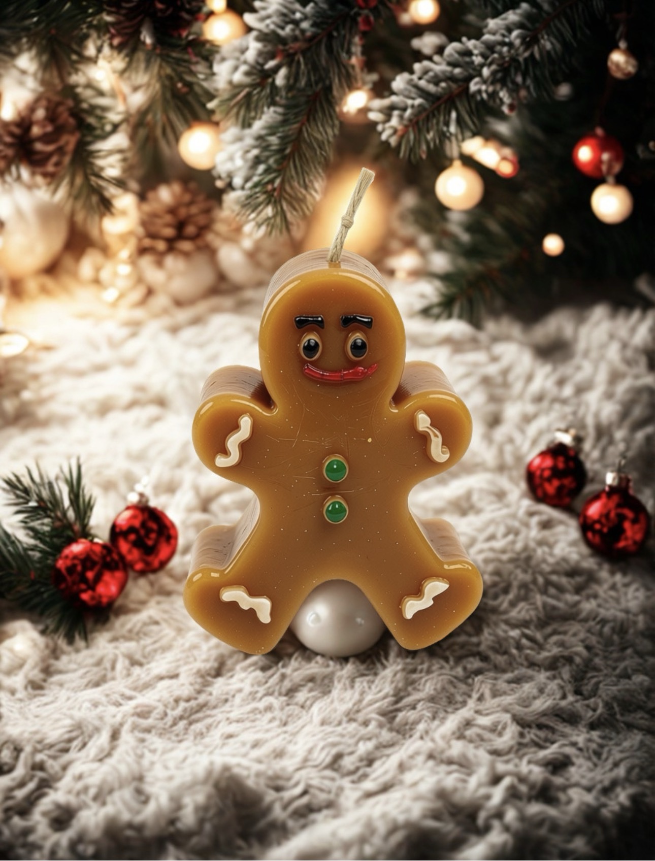 Galleta de Jengibre vela o candela