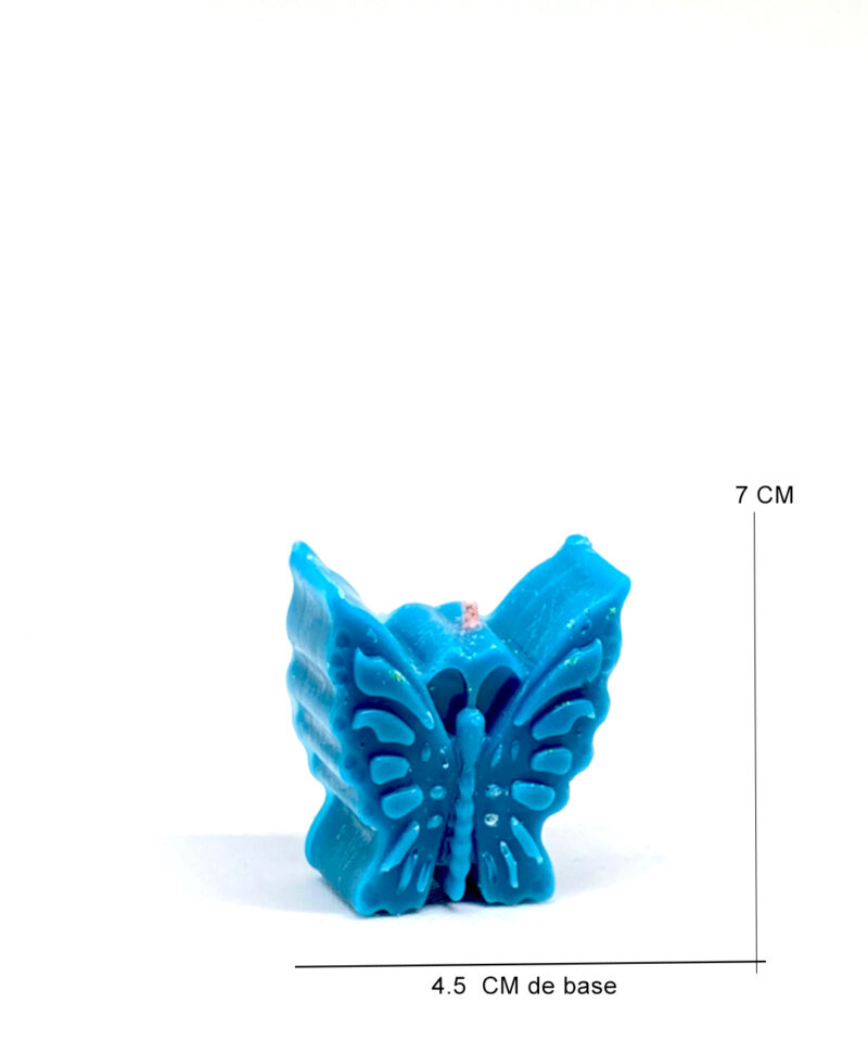 Vela Candela de parafina en forma Mariposa