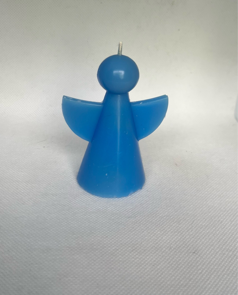 Vela Candela de parafina en forma de Angel