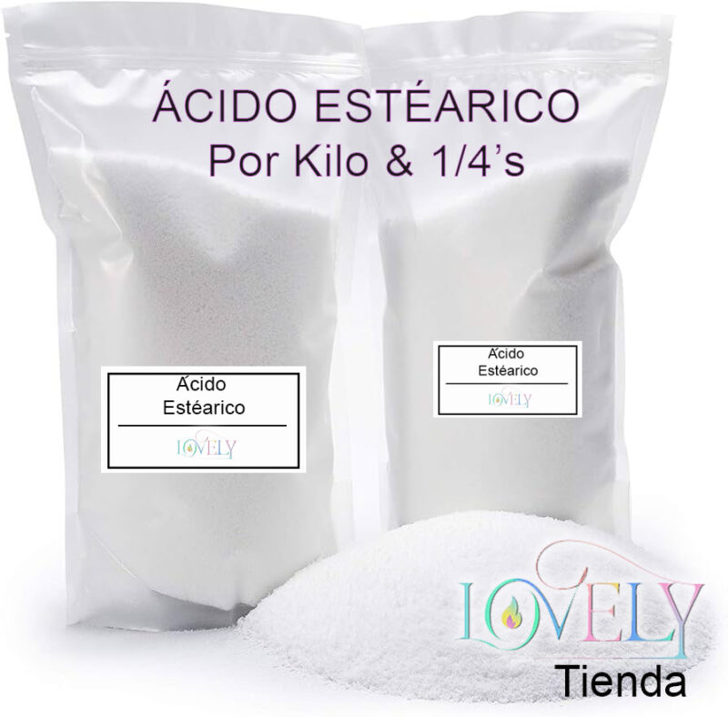 Ácido Esteárico por Kilo y 1/4's