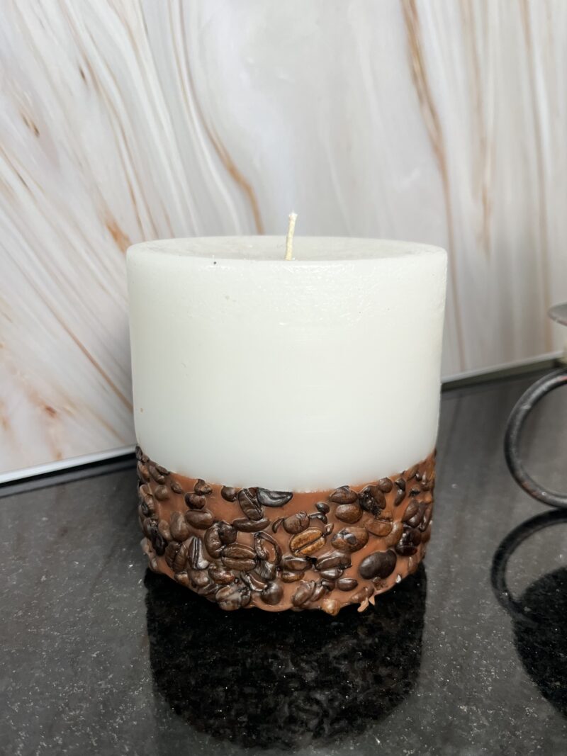 Pilar de 10cm X 8 cm de alto Vela o candela de parafina - Image 2