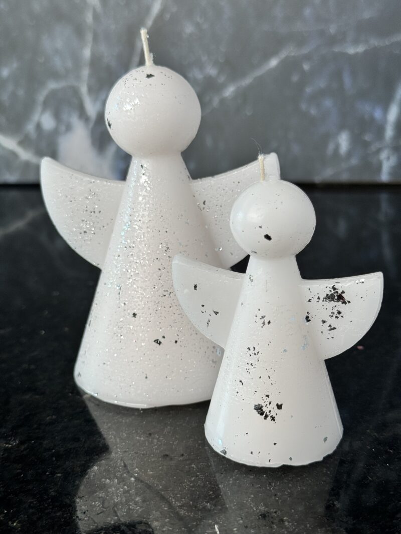 Ángel pequeño simple, Vela o candela de parafina