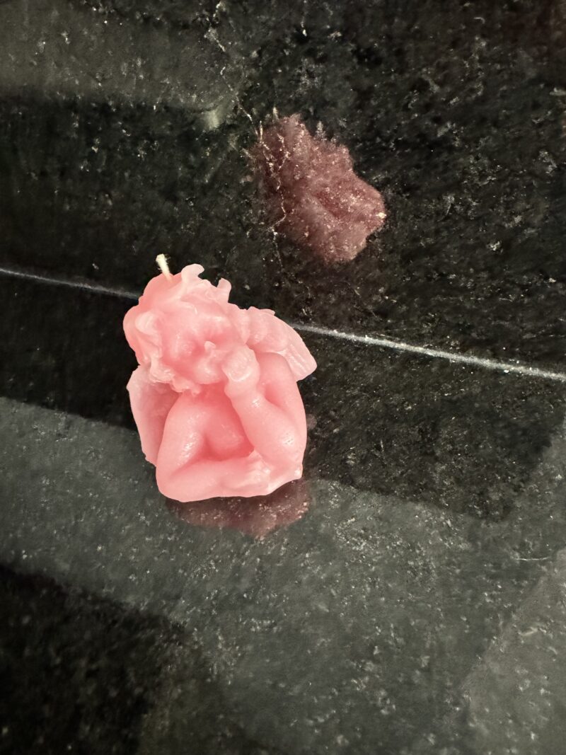 Ángel mini 1 Vela o candela de parafina