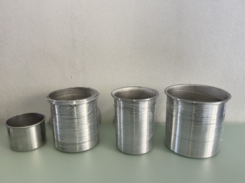 Molde de aluminio 12x15 para velas o candelas de parafina - Image 2