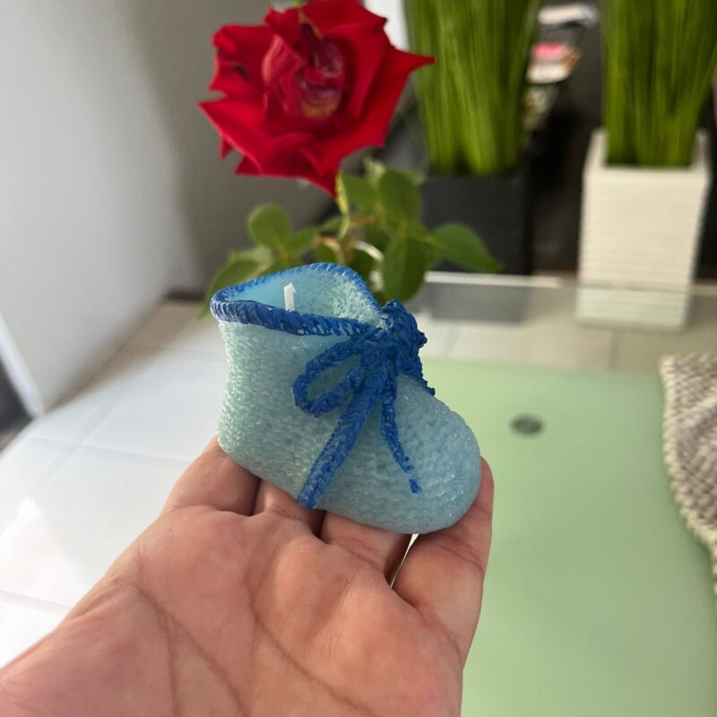 Escarpín vela o candela de parafina