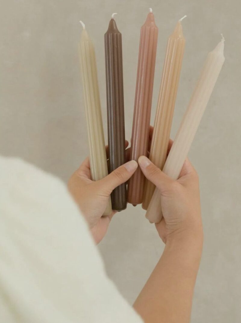 Tinte para velas o candelas crema