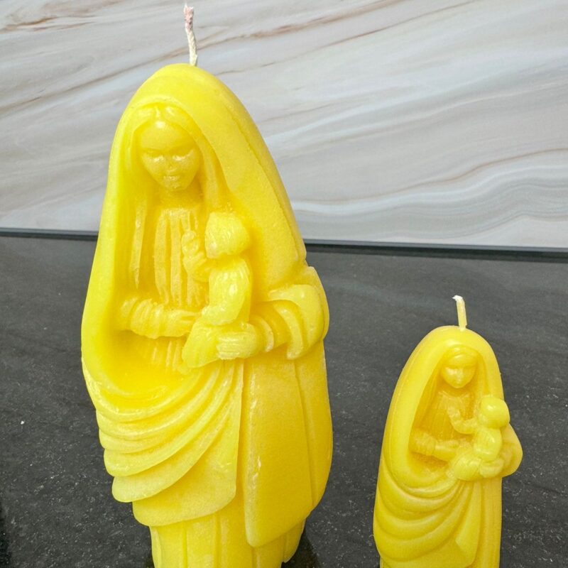 Virgen de los Angeles grande vela o candela