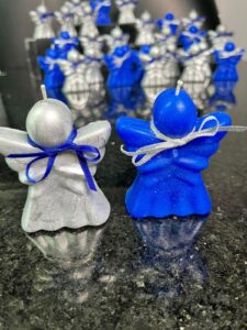 Ángel rezando vela o candela