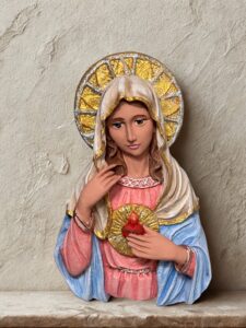 Sagrado corazón de María vela o candela