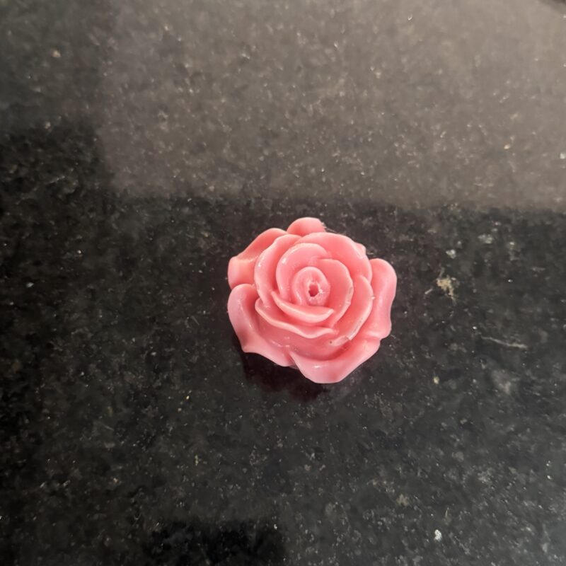 Flor en latita vela o candela