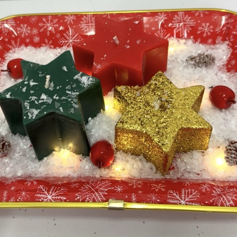 Estrellas en juego vela o candela