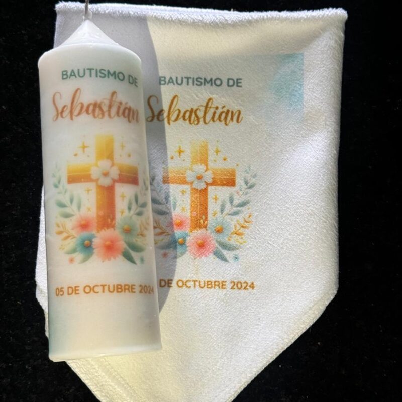 Pañito para bautizo
