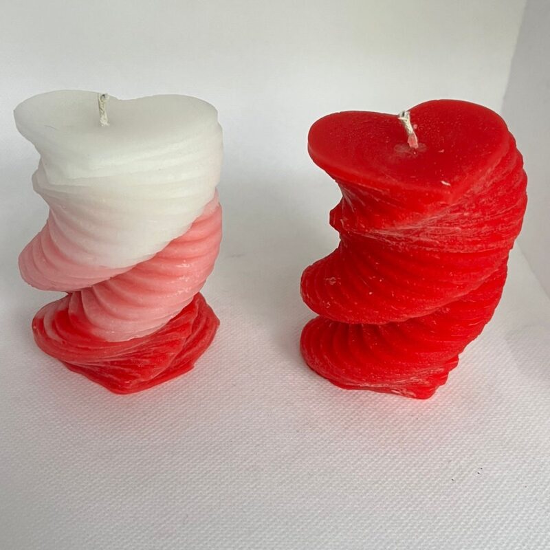 Corazón twist vela o candela
