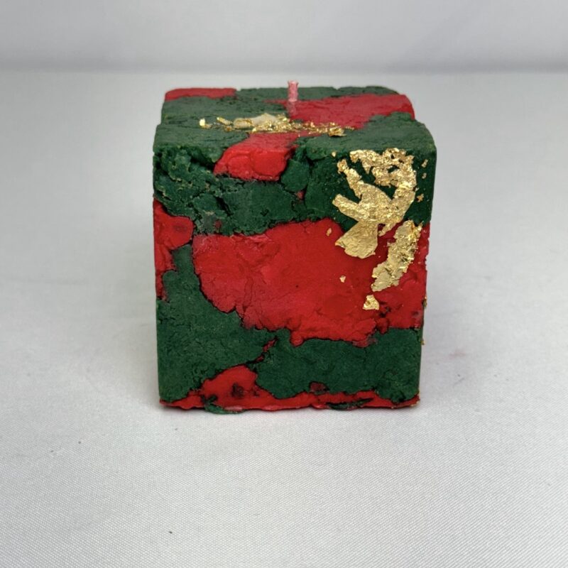Cubo bicolor vela o candela
