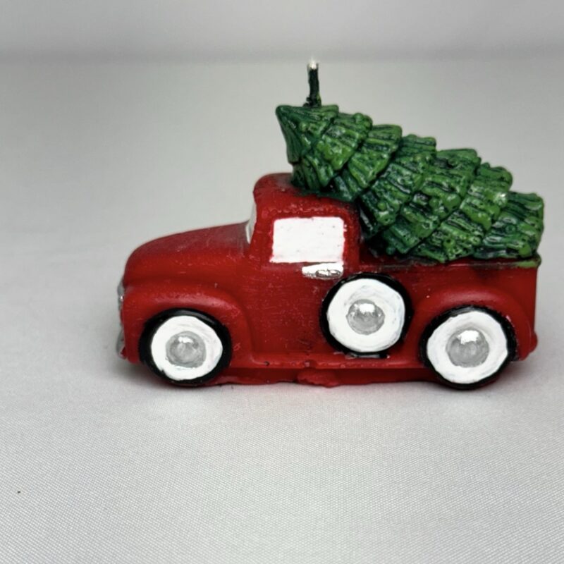 Carrito navideño vela o candela